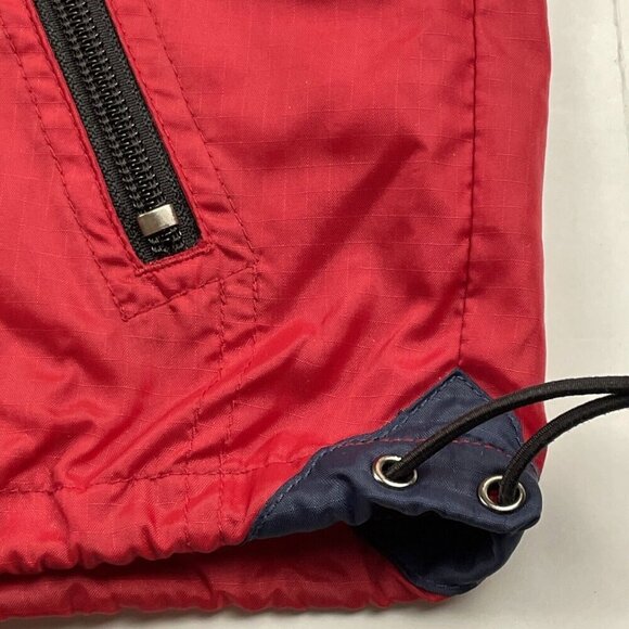 Helly Hansen Hooded 1/2 Zip Windbreaker Rain Jacket Men’s M Lightweight Vintage - Picture 8 of 13